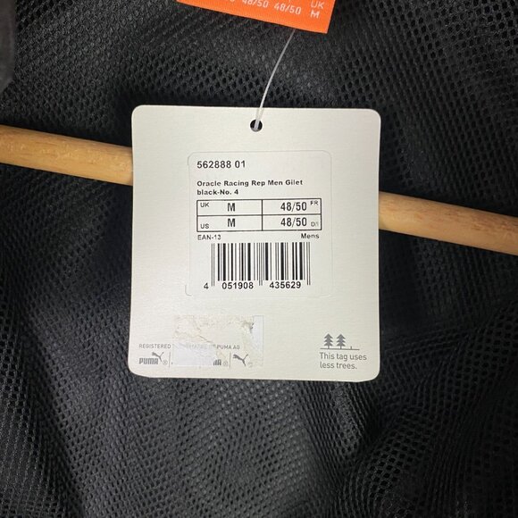 NWT Puma Oracle Racing Team Windbreaker Vest Gilet Men's Medium America's Cup - Picture 10 of 16